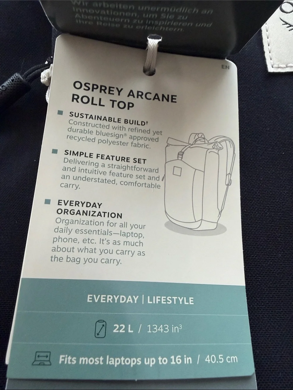 OSPREY sleek roll
